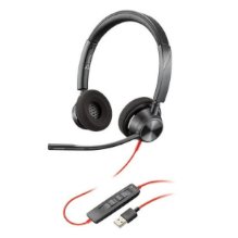אוזניות חוטיות Poly Plantronics - Blackwire 3320 USB-A