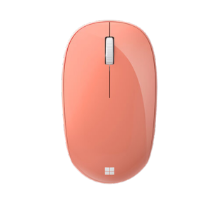 עכבר אלחוטי בלוטות Microsoft Bluethooth mouse צבע אפרסק