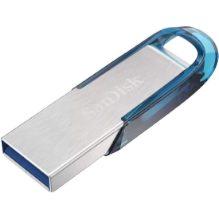 דיסק און קיי מתכת SanDisk 128GB דגם Ultra Flair USB 2.0/3.0