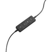 אוזנייה חוטית USB עם מיקרופון Logitech H570e