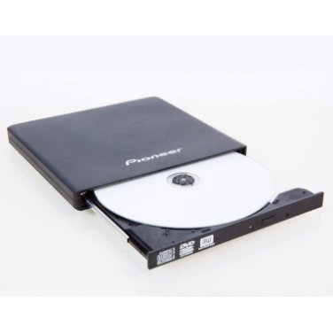 Pioneer DVR-XU01T 8x External Slim USB 2.0 DVDRW - Black