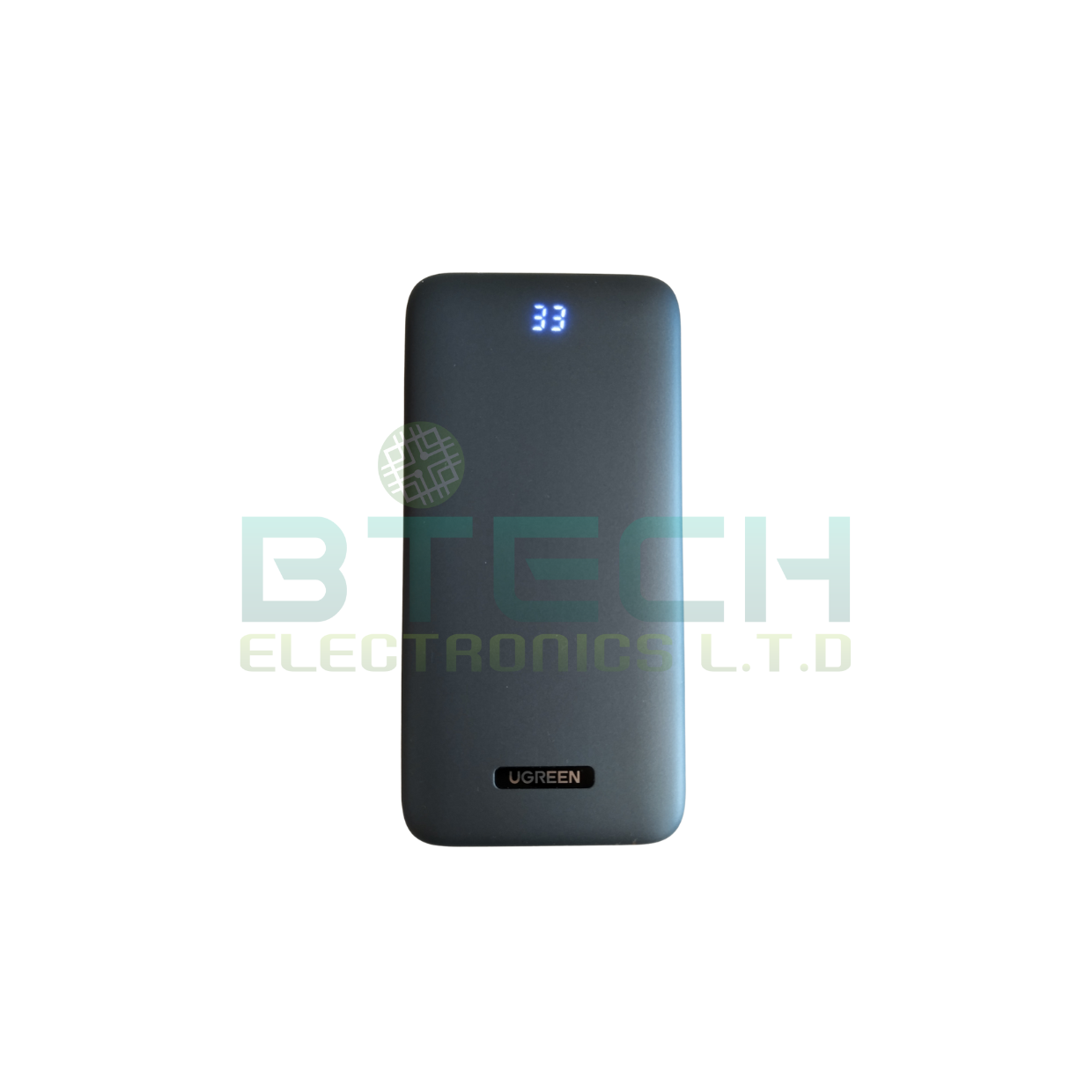 סוללת גיבוי 10000mAh USB A + USB C Power Bank שחור Ugreen 1Y