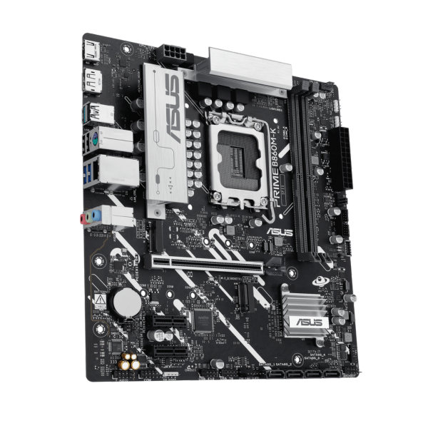 לוח אם אינטל Asus PRIME B860M-K DDR5 LGA1851 HDMI DP – תמונה 3