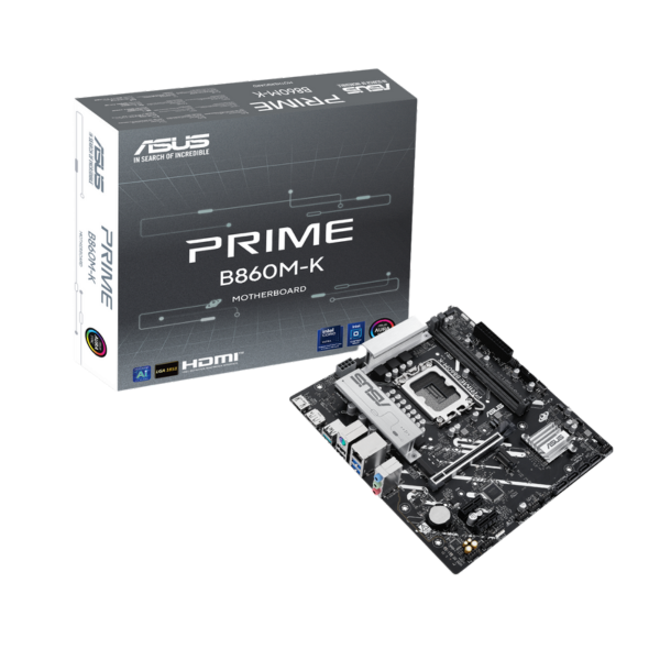 לוח אם אינטל Asus PRIME B860M-K DDR5 LGA1851 HDMI DP