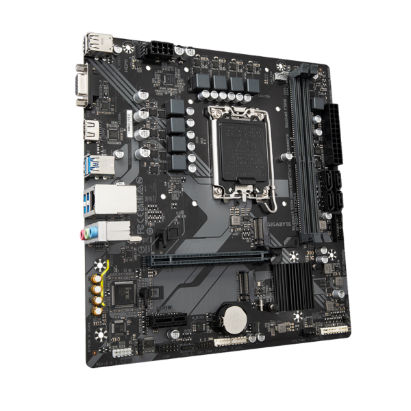 לוח אם אינטל Gigabyte B760M H DDR4 LGA1700 HDMI VGA – תמונה 3