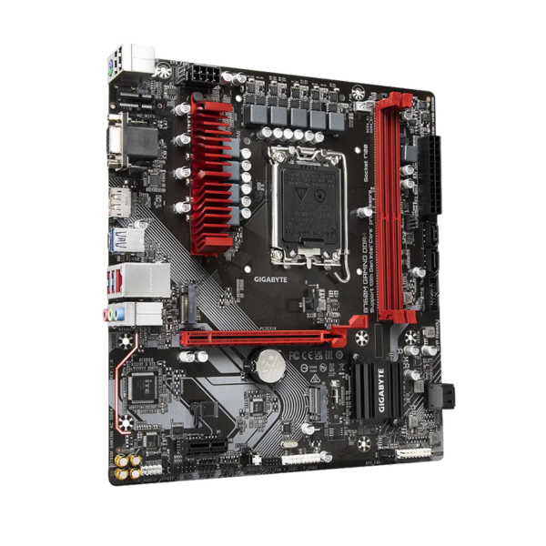 לוח אם אינטל Gigabyte B760M GAMING DDR4 LGA1700 HDMI DP VGA – תמונה 3