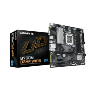 לוח אם אינטל Gigabyte B760M D3HP WIFI6 DDR5 HDMI DP VGA