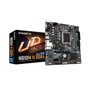 לוח אם אינטל Gigabyte H610M H DDR4 LGA1700 HDMI VGA