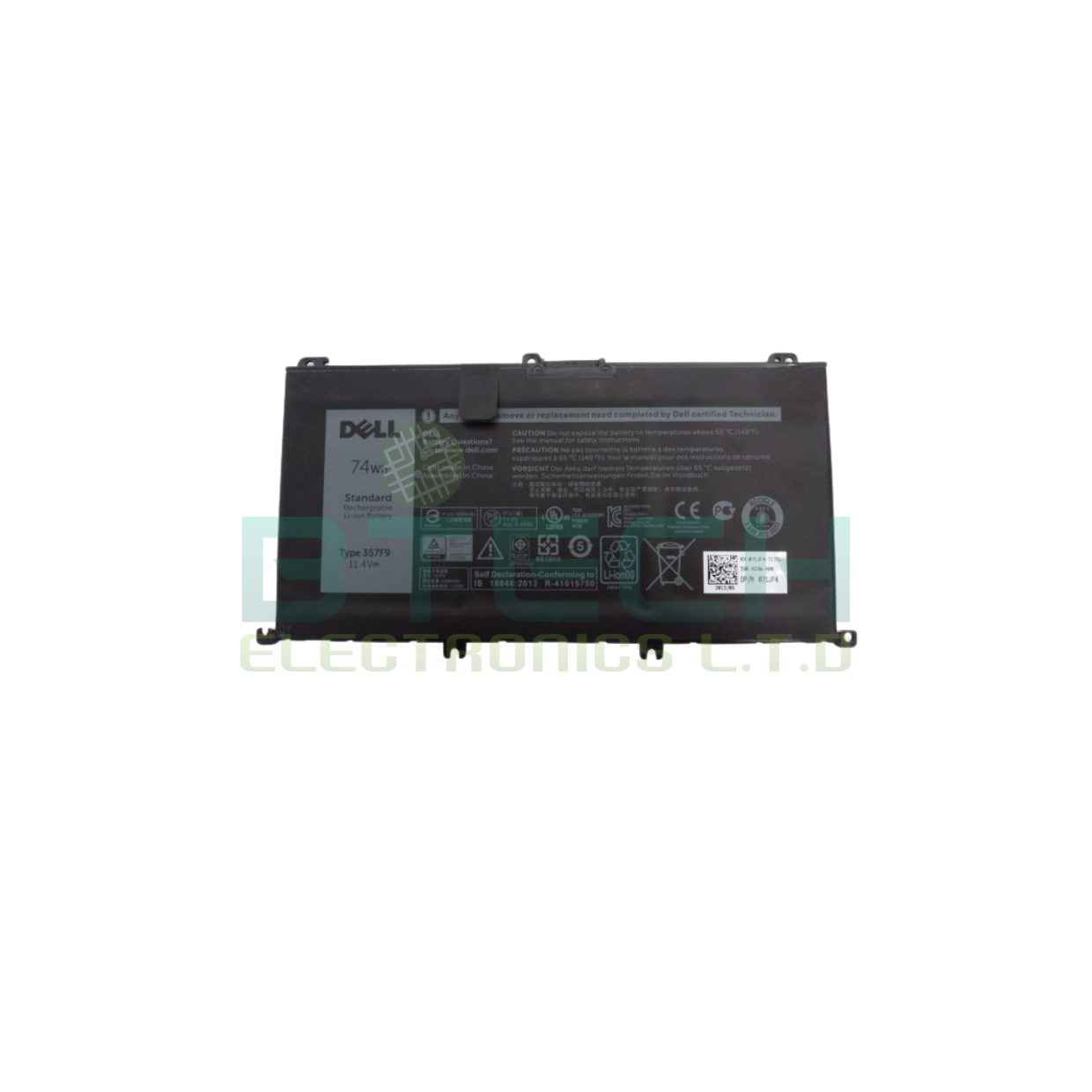 סוללה מקורית למחשב נייד Dell Inspiron 7559 74WH