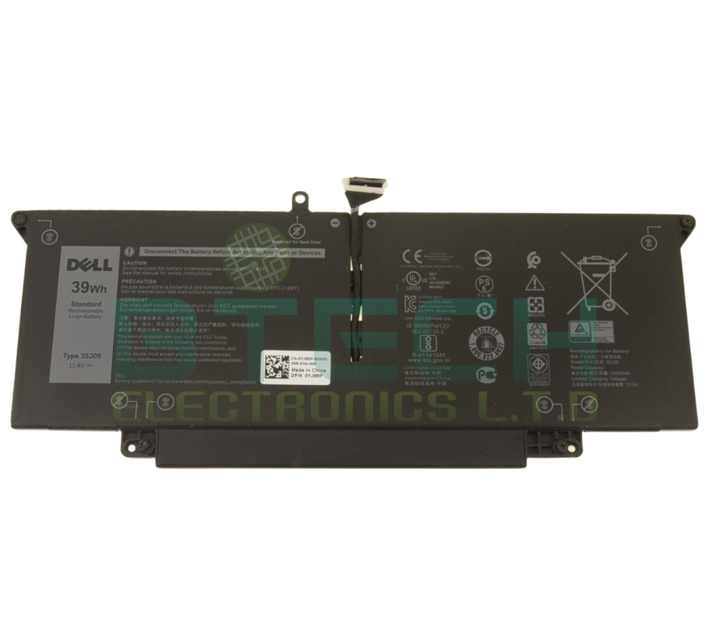 סוללה מקורית פנימית למחשב Dell Latitude 035J09 35J09 7YX5Y 1YL