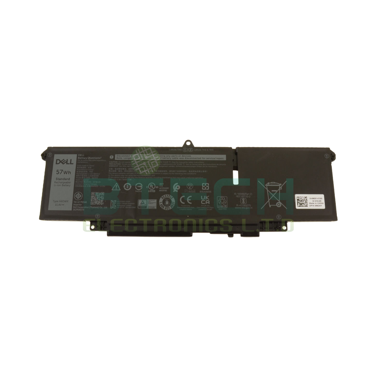 סוללה מקורית Dell Latitude 7440 7450 7340 7350 7640 57Wh 11.4V