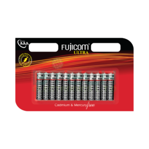 סט 12 סוללות איכותיות פוג'יקום AAA FUJICOM LR03UD-BC12 1.5V