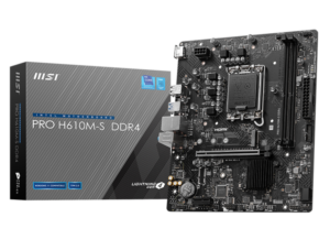 לוח אם אינטל MSI PRO H610M-S DDR4 LGA1700 HDMI