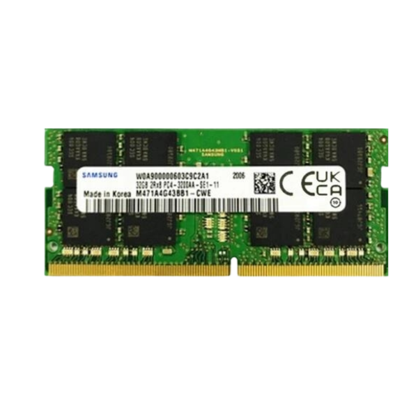 זיכרון למחשב נייד Samsung 32GB DDR4 3200MHz SODIMM CL22
