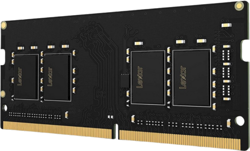 זיכרון למחשב נייד Lexar DIMM 32GB DDR4 3200Mhz Black CL22 – תמונה 2