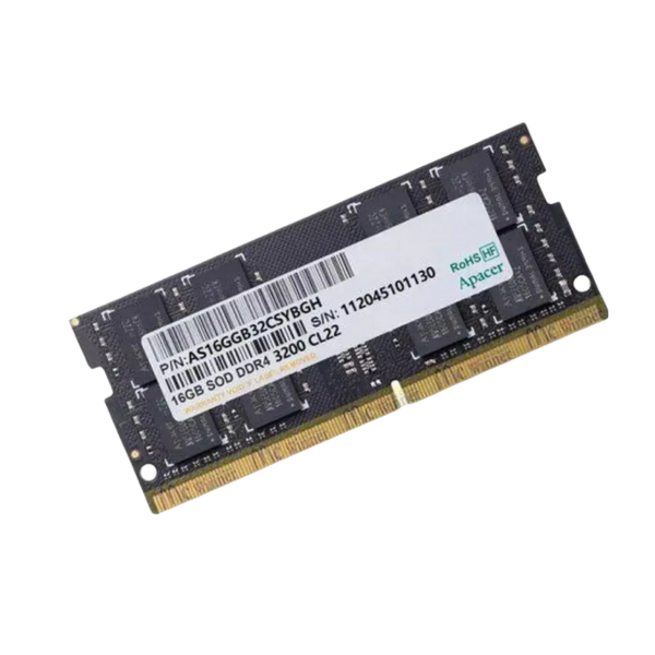 זיכרון למחשב נייד Apacer 16GB DDR4 3200MHz SODIMM z CL22 – תמונה 2