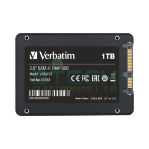 דיסק Verbatim 1TB SATA III SSD 520MB/s~460MB/s 3D NAND 3YL