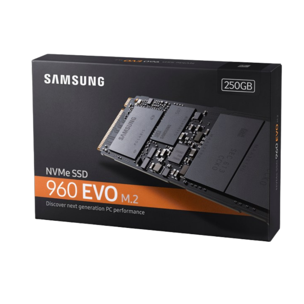 דיסק פנימי Samsung 960 EVO 250GB NVME 3,200/1,500MB SSD 3Yr – תמונה 2