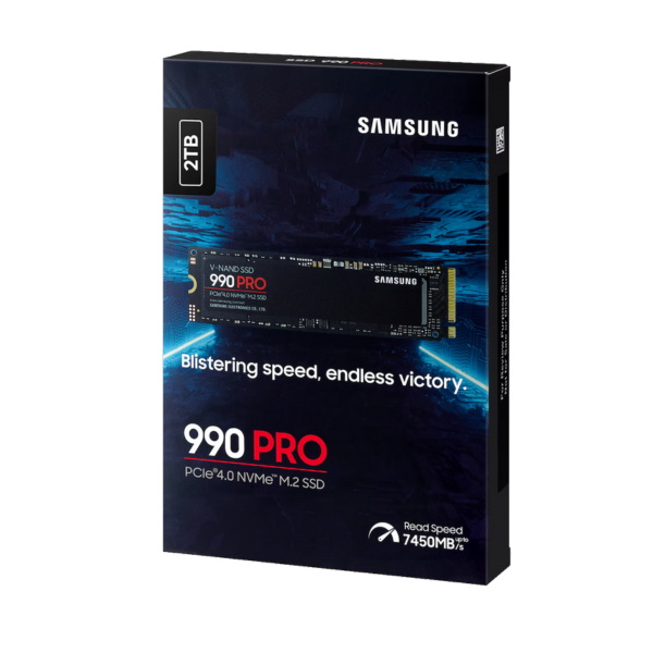 דיסק פנימי Samsung 990 PRO 2TB NVME 7450/6900MB SSD 5Yr – תמונה 2