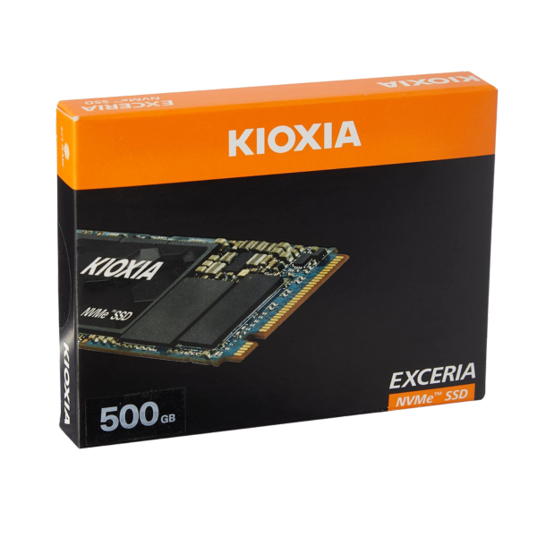 דיסק פנימי Kioxia EXCERIA 500GB NVME 1700/1600MB SSD 5Yr – תמונה 2