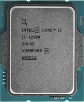 מעבד Intel i3-12100 Tray 4.3GHz UHD 730 TDP 89W
