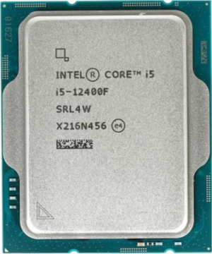 מעבד Intel i5-12400F Tray 4.4GHz No GPU TDP 117W