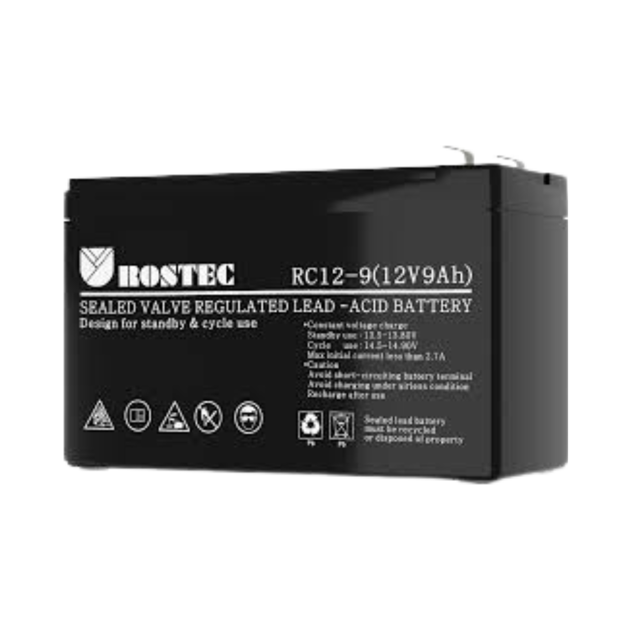 סוללה / מצבר לאל פסק AvisioNet 12V 9A (20HR) 440002 שנה אחריות