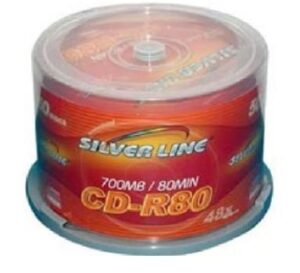 דיסקים לצריבה Silver Line CD-R