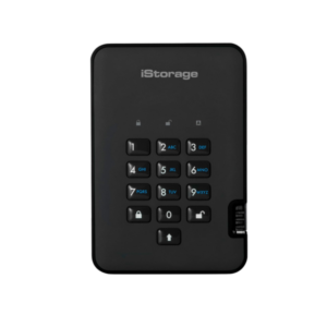 דיסק חיצוני מוצפן "2.5 iSTORAGE diskAshur2 1TB HDD USB 3.1 Black