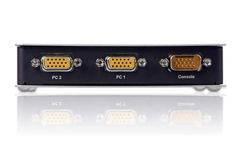 קופסא KVM ל-2 מחשבים Aten CS72E PS/2 VGA – תמונה 3