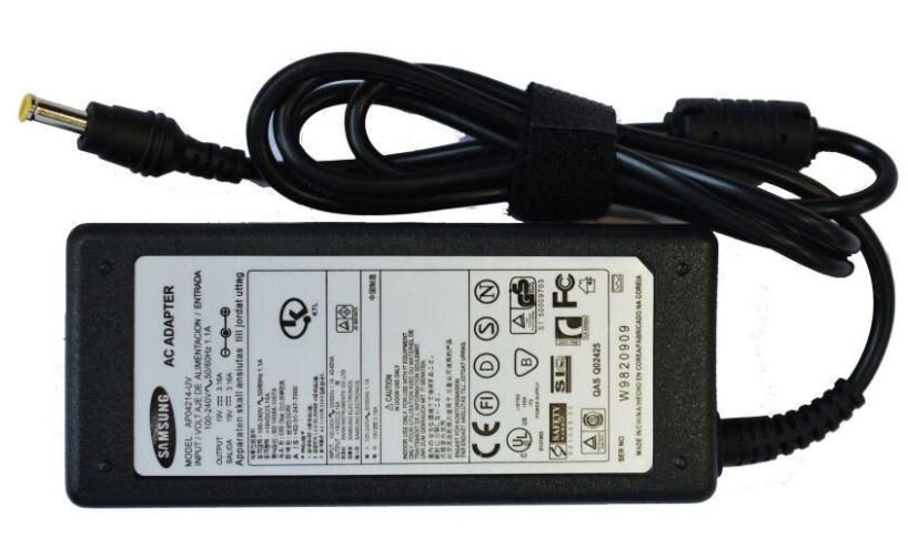 מטען מקורי למחשב נייד Samsung 60W 5.5X3.0mm BA-303 BA303 1Y – תמונה 3