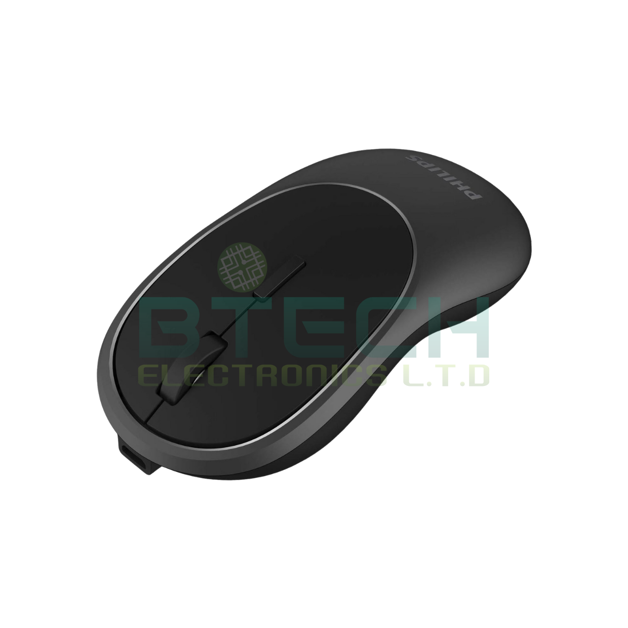 עכבר אלחוטי אופטי שחור Philips SPK7413 2000DPI – תמונה 3