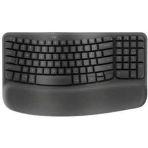 מקלדת אלחוטית ארגונומית Logitech WAVE Keys 2.4 / Bluetooth