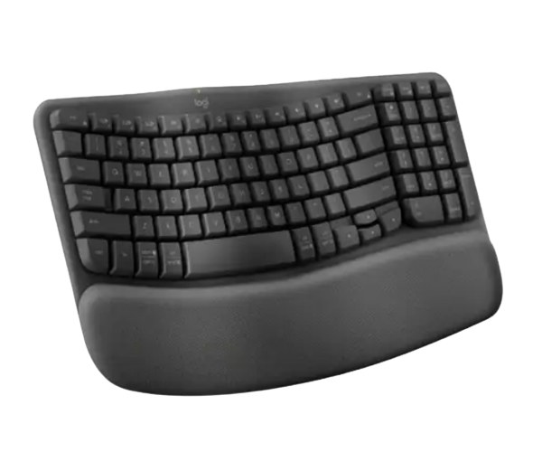 מקלדת אלחוטית ארגונומית Logitech WAVE Keys 2.4 / Bluetooth – תמונה 2