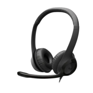 אוזניות חוטיות ל-2 אוזניים עם מיקרופון Logitech H390 USB-A