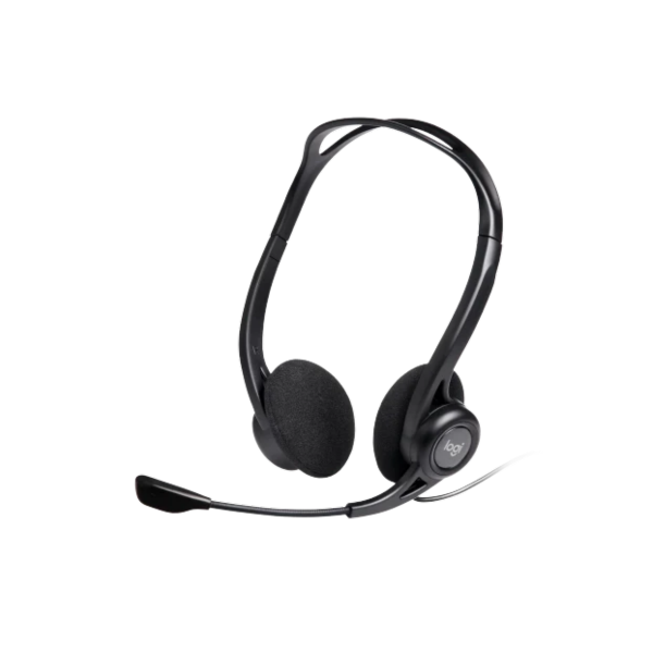 אוזניות חוטיות ל-2 אוזניים עם מיקרופון Logitech H960 USB-A