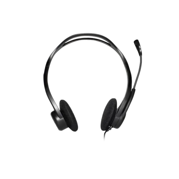 אוזניות חוטיות ל-2 אוזניים עם מיקרופון Logitech H960 USB-A – תמונה 2