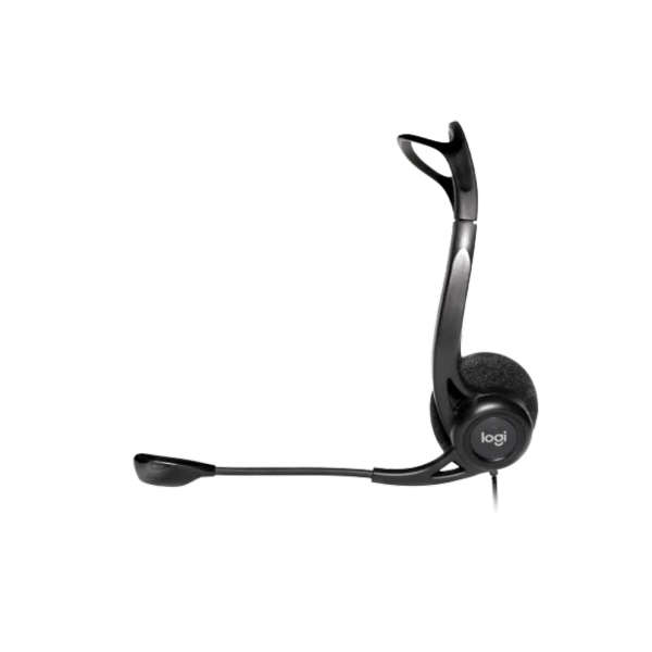 אוזניות חוטיות ל-2 אוזניים עם מיקרופון Logitech H960 USB-A – תמונה 3