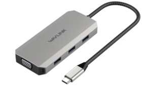 תחנת עגינה כולל הטענה עד Wavlink WL-UMD304 USB-C 85W