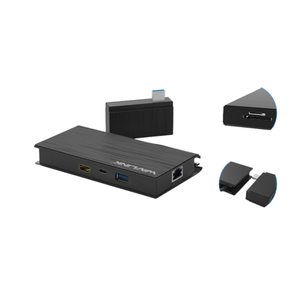 תחנת עגינה כולל הטענה עד Wavlink WL-UHP3406 Type-C 60W – תמונה 4