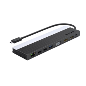 תחנת עגינה 3 מסכים הטענה עד Wavlink 4K WL-UMD03 Type-C 100W