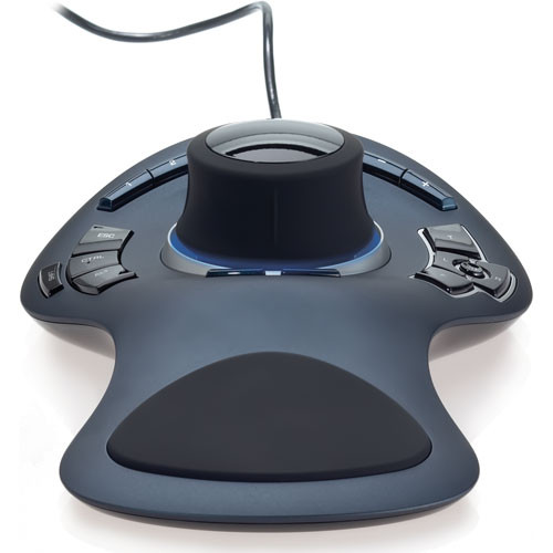 עכבר חוטי אופטי שחור 3Dconnexion SpaceExplorer 3D