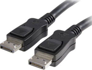 כבל DISPLAYPORT זכר-זכר באורך 1.8 מטר תומך 4K@60HZ