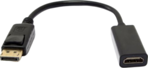 מתאם DP TO HDMI + אודיו באורך 0.2 מטר