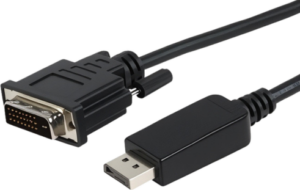 כבל DP TO DVI באורך 10 מטר תומך 1080P@60HZ