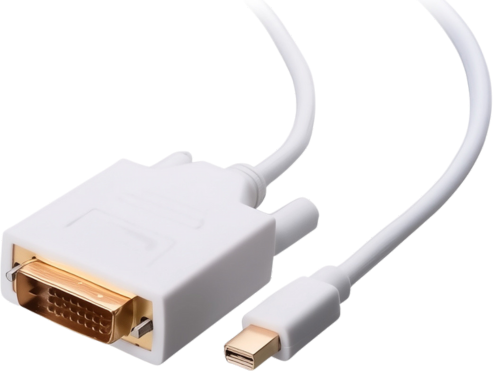 כבל MINI DP TO DVI באורך 1.8מ'