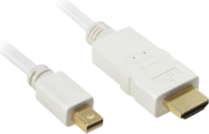 כבל MDP זכר - HDMI זכר באורך 1.8 מטר תומך 1080P@60HZ