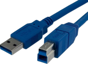 כבל USB 3.0 A-B מדפסת באורך 3 מטר