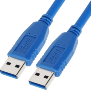 כבל USB3.0 A זכר ל- USB3.0 A זכר באורך 3 מטר