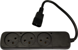 מפצל לאל פסק תקע קומקום שקע ישראלי 3 שקעים